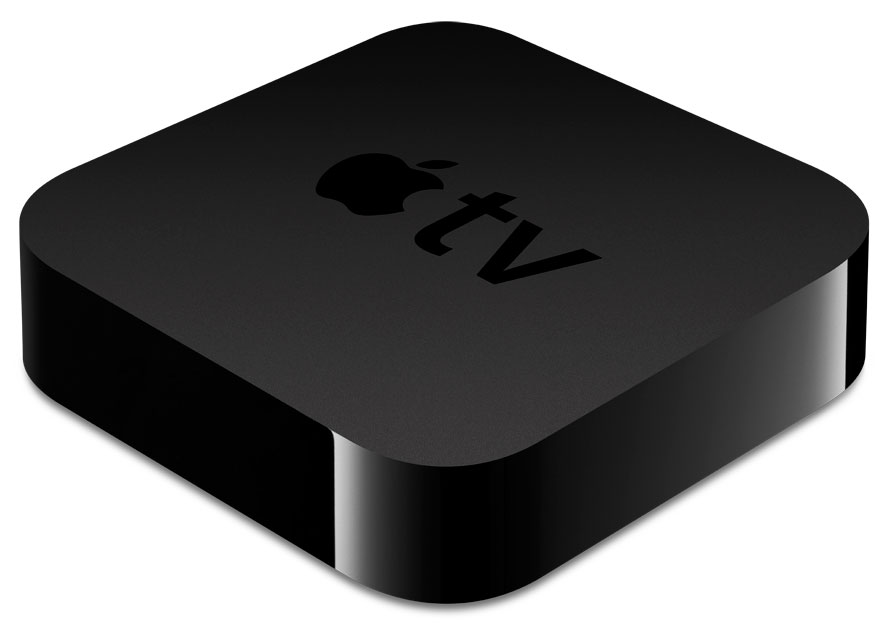 Apple TV in schwarz