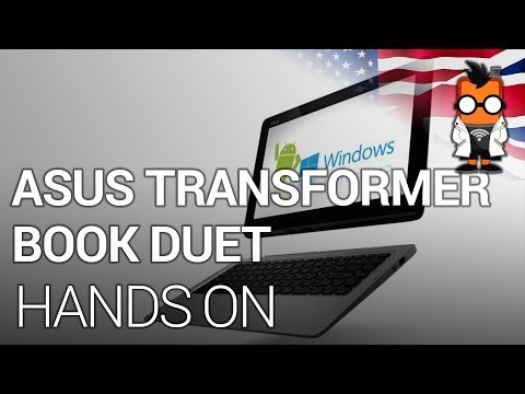 CES 2014: ASUS Transformer Book Duet – Dual Boot Android Windows 2 in 1 im Hands-On-Video