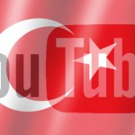 YouTube-Logo auf türkischer Flagge