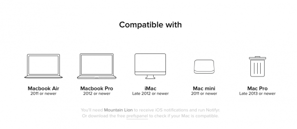 Notifyr Kompatibilitaet Mac