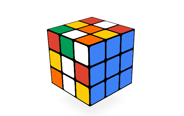 rubiks cube google