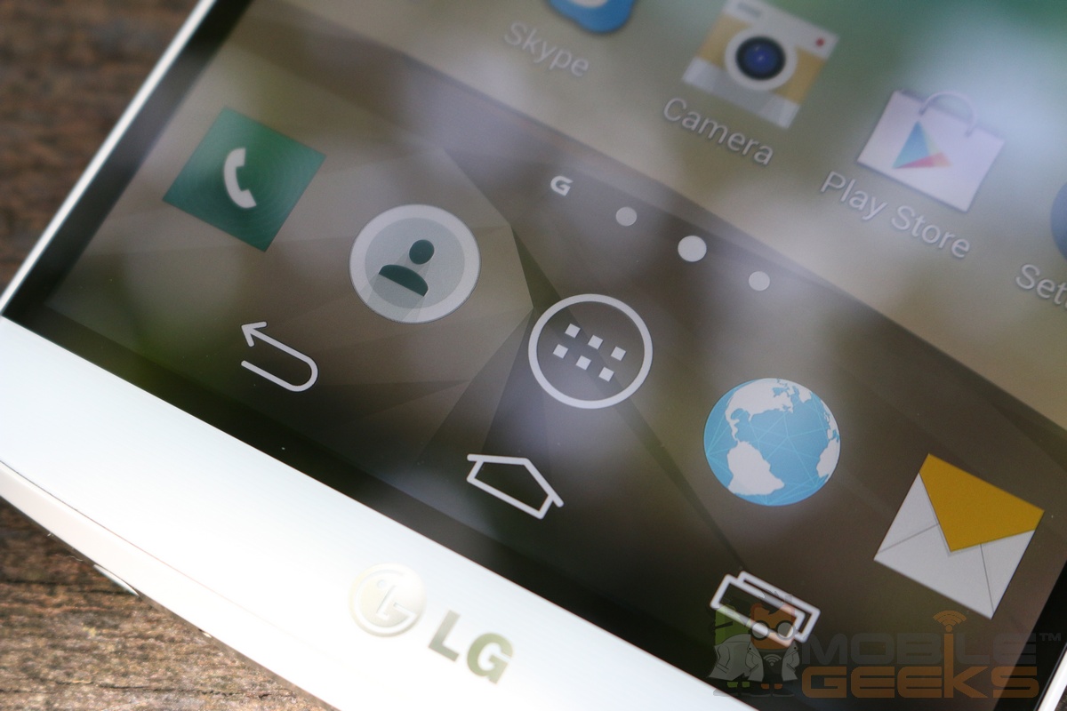 LG G3 white Outdoor 0025