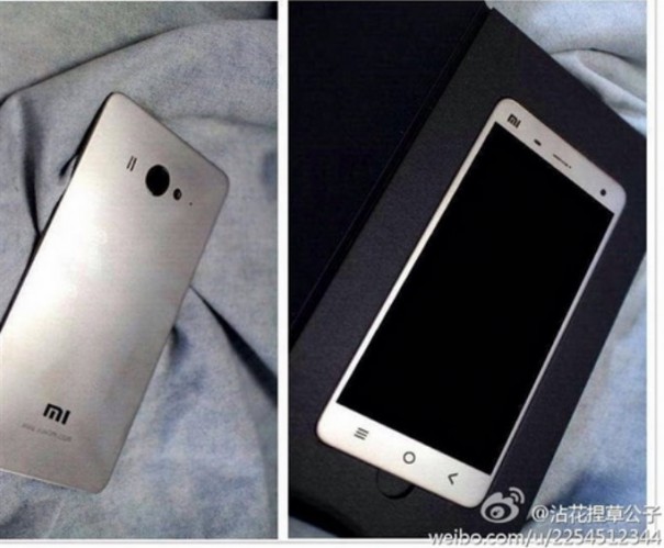 Xiaomi Mi4 front and back
