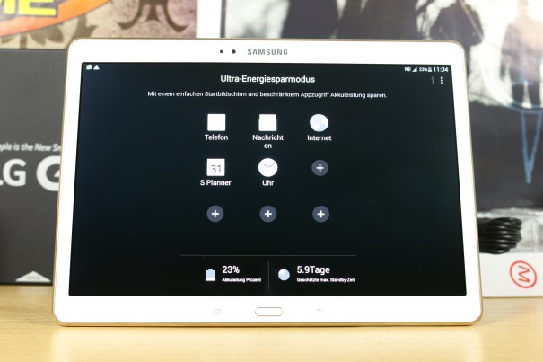 Samsung Galaxy Tab S 10.5 Ultra Power Saving Mode