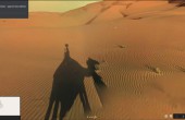 Schatten des Street View-Kamels