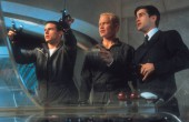 Tom Cruise, Neal McDonough und Colin Farrell im Film Minority Report (Picture: Twentieth Century Fox)