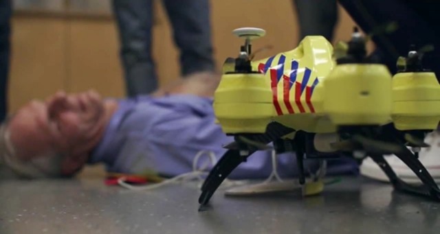 Ambulanz-Drohne erreicht Herzpatienten