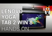 Lenovo Yoga Tablet 2 8 mit Windows im Hands-On [DEUTSCH]