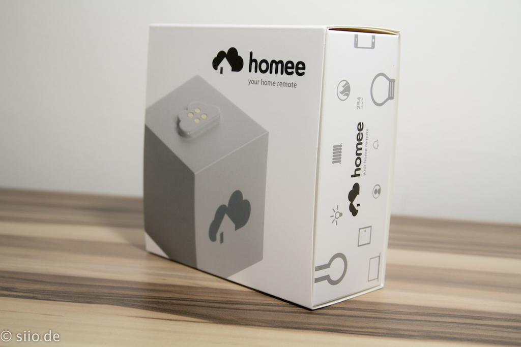 Homee Brain Cube - Verpackung