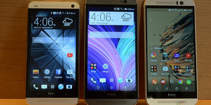 HTC One M9 im direkten Vergleich mit dem One M8 und One M7