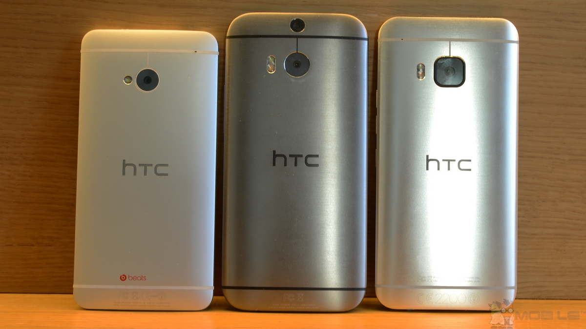 HTC One M7 vs One M8 vs One M9 2
