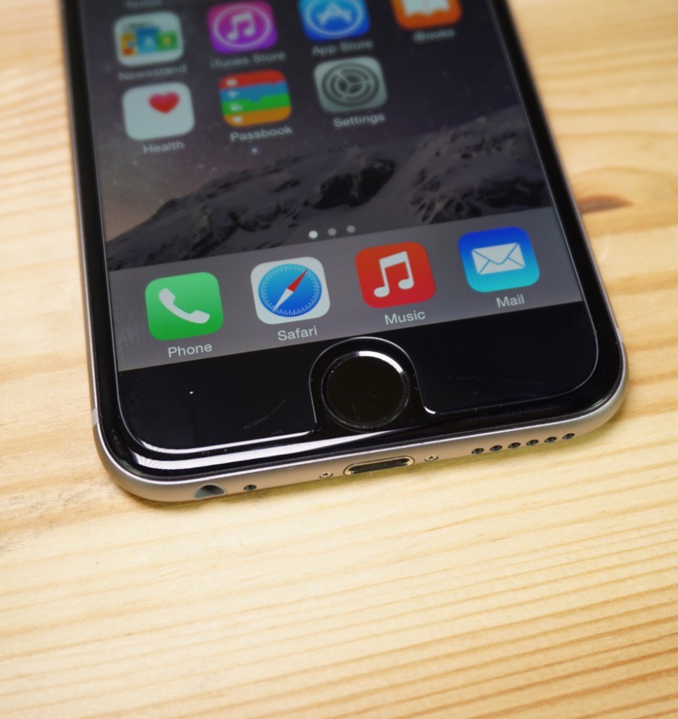 iPhone 6 gehärtetes Glas Displayschutz Folie Unterseite