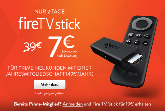 Amazon Fire TV Stick Promo