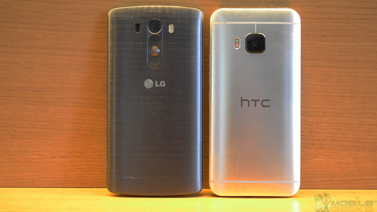 HTC One M9 vs LG G3 b