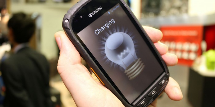 Kyocera Solar-Smartphone ausprobiert
