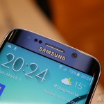 Samsung Galaxy S6 Displayausschnitt oben