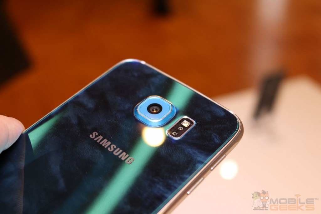 Samsung Galaxy S6 Blau Kamera 