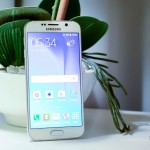 Samsung Galaxy S6 Vorderseite weiß