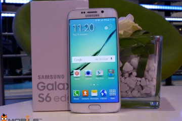 Samsung Galaxy S6 edge mit Verpackung