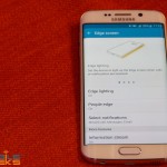 Samsung Galaxy S6 edge screen Einstellungen