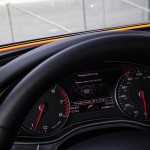 Orange - Obacht, die Übernahme zur manuellen Fahrweise steht an: Audi A7 "Jack" beim Pilotierten Fahren