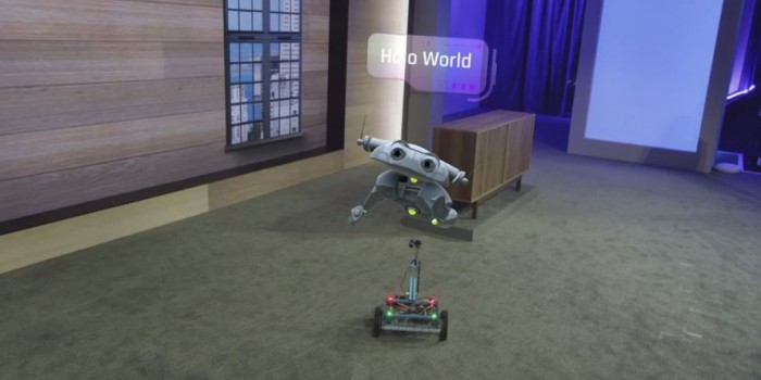 Build 2015: HoloLens Roboter-Demo