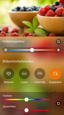 ASUS Zenfone 2 Screenshot Displayeinstellungen2