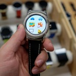 Android Wear-Uhr mit Emoji-Vorschlägen