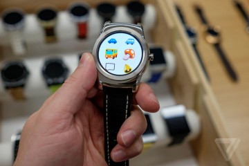 Android Wear-Uhr mit Emoji-Vorschlägen