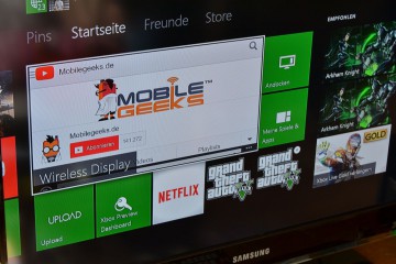 Wireless Display App für die Xbox One