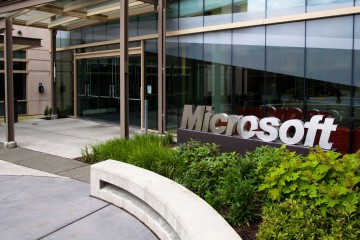 Microsoft Logo in Redmond