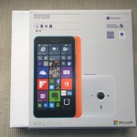 Box Lumia 640XL Rückseite