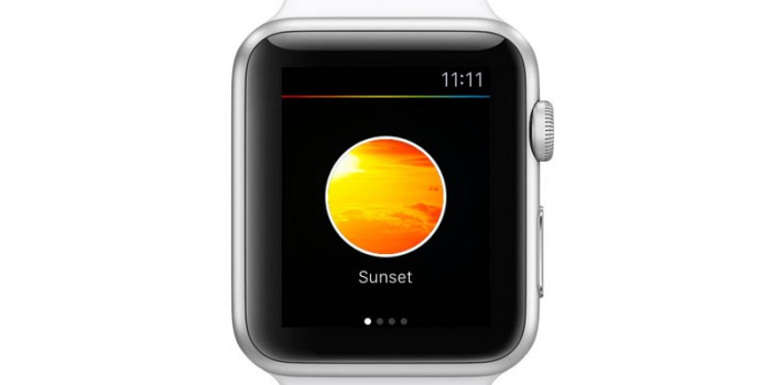 Philips "Hue"-App auf der "Apple Watch".