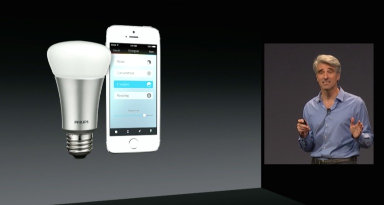 Apple Keynote, auf der HomeKit vorgestellt wurde