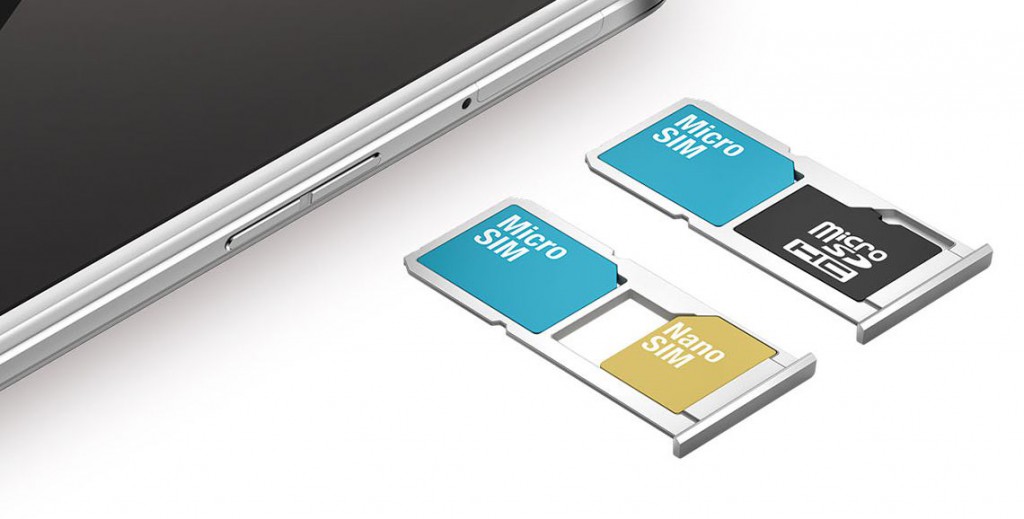 Oppo R7 - SIM/microSD-Einschübe
