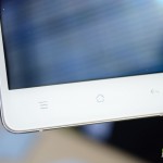 Oppo R7 von vorn, unteres Drittel mit Android-Buttons