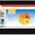 PowerPoint auf Android-Tablet