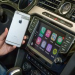 Apple CarPlay funktioniert mit der neuen Generation des Infotainment-Systems Discover Pro im VW Passat GTE.