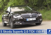 2015 Skoda Superb 2.0 TDI 150 PS Limousine – Fahrbericht der Probefahrt, Test,  Review