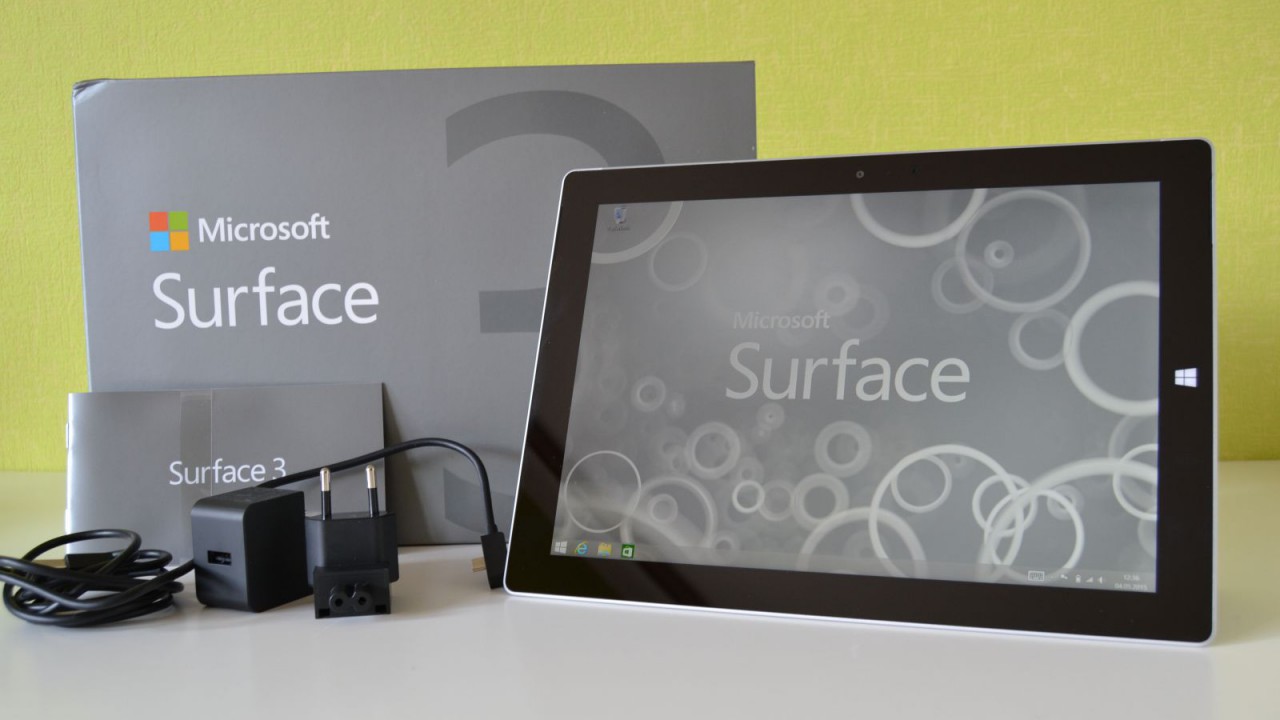 Microsoft Surface 3 Unboxing