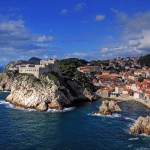 Blick auf die Lovijenac-Festung in Dubrovnik