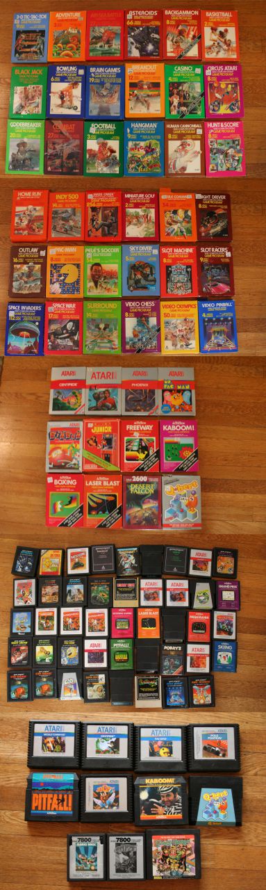 Atari-Spiele-Sammlung von Dany Baio