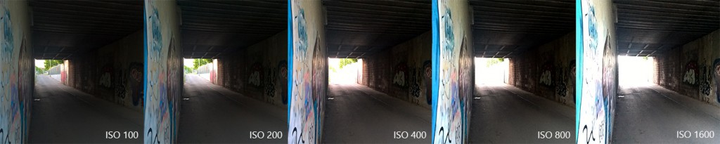 Vergleich ISO-Werte Lumia Camera