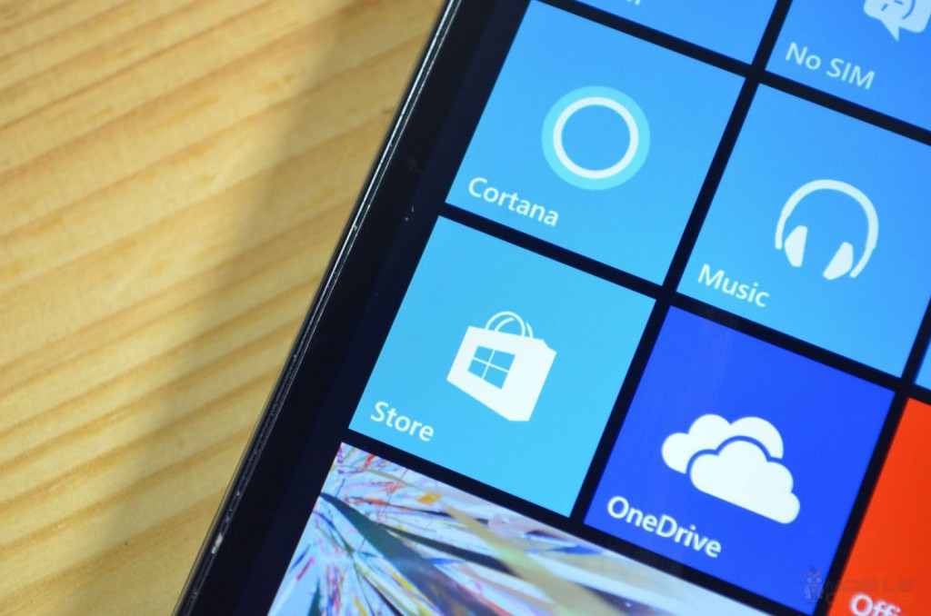 BLU Win HD LTE: Blick aufs Display mit Windows Phone 8.1