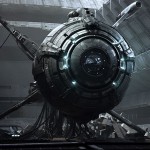 Captain Futures Raumschiff - die Comet