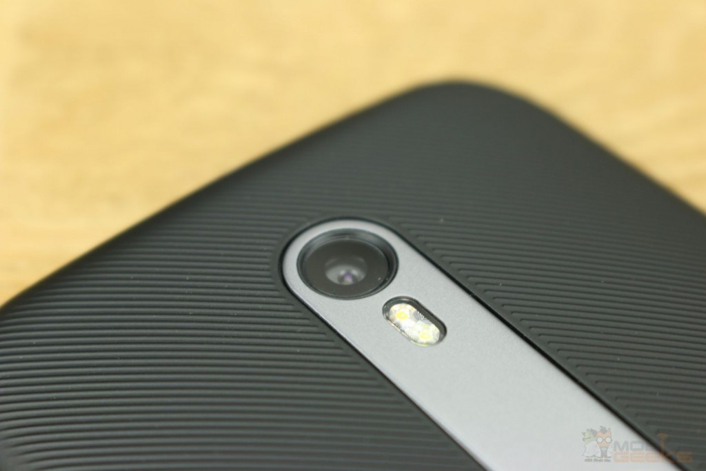 Motorola Moto G 2015: obere Rückseite