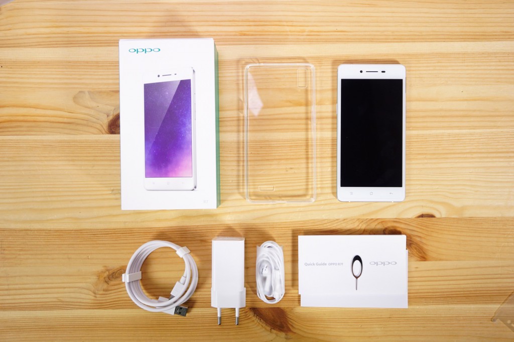 OPPO R7 Lieferumfang