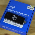 Intel Compute Stick auf Verpackung
