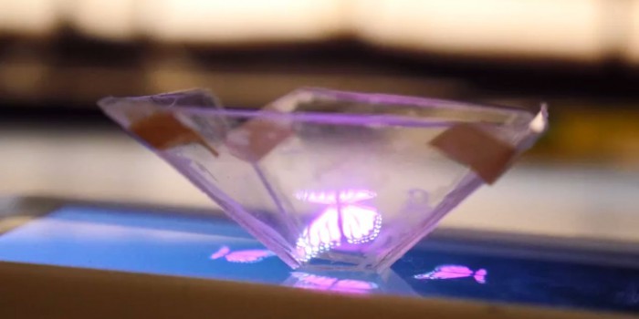 DIY: So wird euer Smartphone zum Hologramm-Projektor
