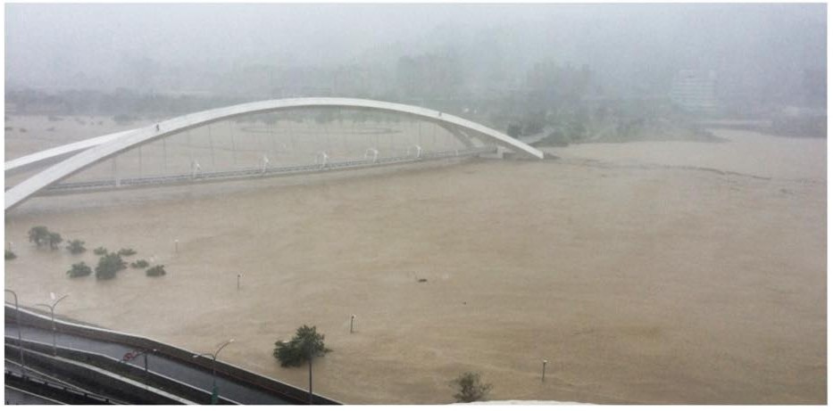 HsienTien River Typhoon Soudelor